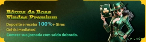Bônus boas-vindas ejcasino R$100